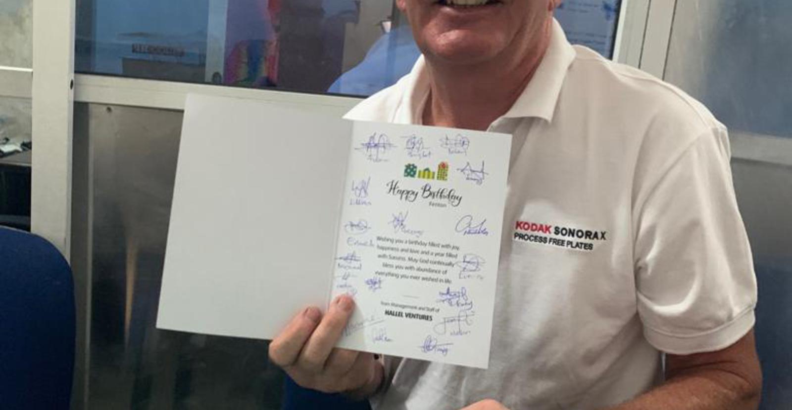 MD of FC Group Celebrates Birthday