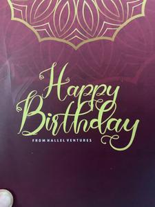 Icon for FC Group Managing Director Receives A Special Birthday with from Customer